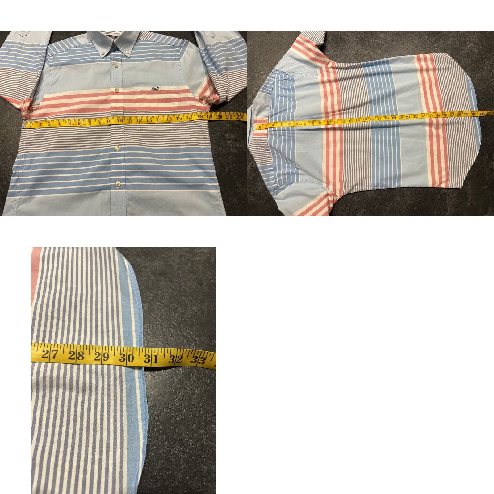 Vineyard Vines Vineyard Vines Slim Fit Tucker Shirt Men's Small Multicolor Colorblock Long Sleeve Button-Down Size US S / EU 44-46 / 1 - 8 Thumbnail