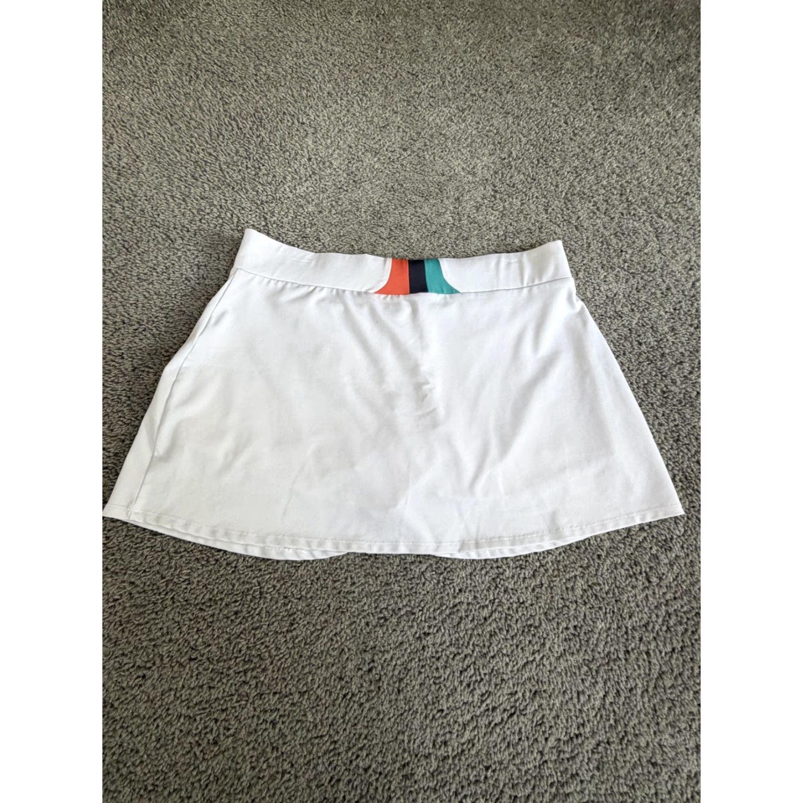 Fila FILA Skort Womens XL White Athletic Tennis Pull On Lined Tagless Elastic Waist Size ONE SIZE - 7 Thumbnail