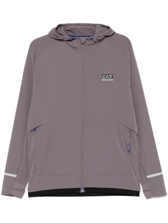 Emporio Armani EMPORIO ARMANI Women Hoodies 6DPM57 PNDDZ1992 Grey Size 3XL / US 20-22 - 1 Thumbnail