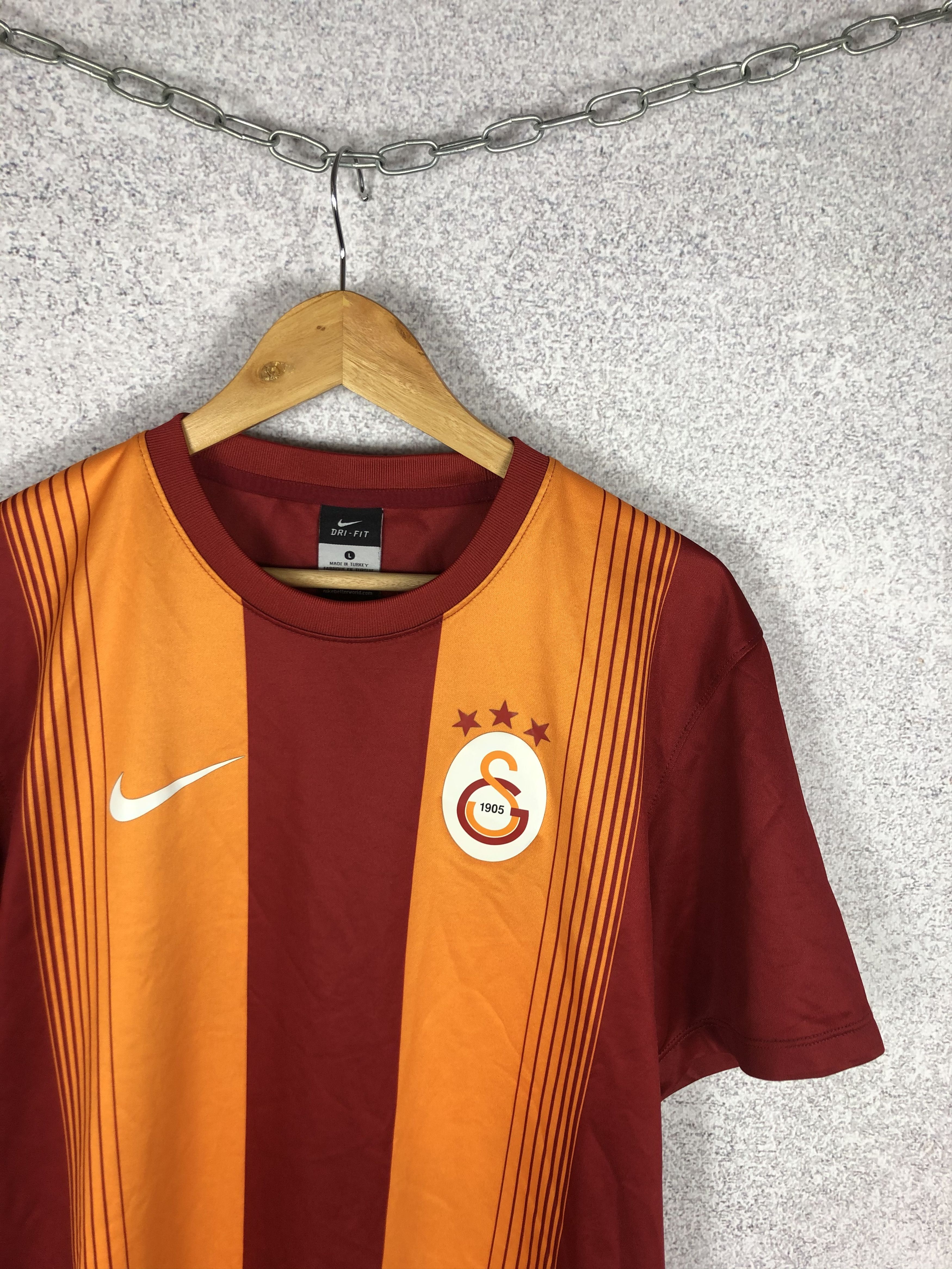Nike Nike Galatasaray 2014 2015 Home Soccer Jersey Football Shirt Size US L / EU 52-54 / 3 - 2 Thumbnail