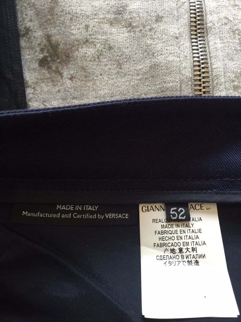 Versace Versace Plain black trousers Size US 36 / EU 52 - 6 Thumbnail