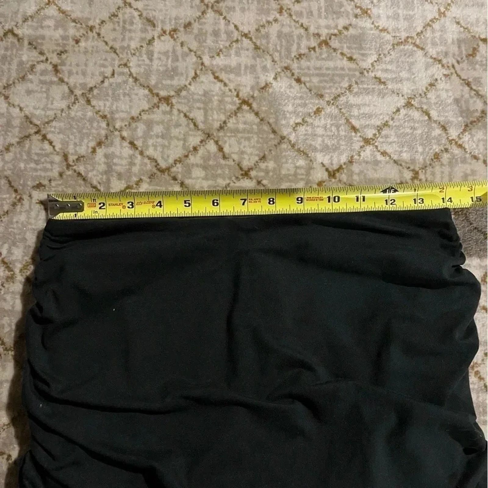 Other Marika Tek Skirted Leggings Womens M Black Stretch Capri Size 28" / US 6 / IT 42 - 6 Thumbnail