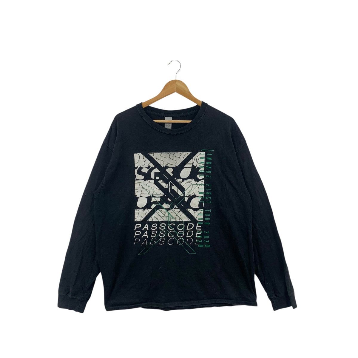 Band Tees PASSCODE JAPAN METAL IDOL Linkage First Tour Tee Shirt Top Size US XL / EU 56 / 4 - 1 Thumbnail