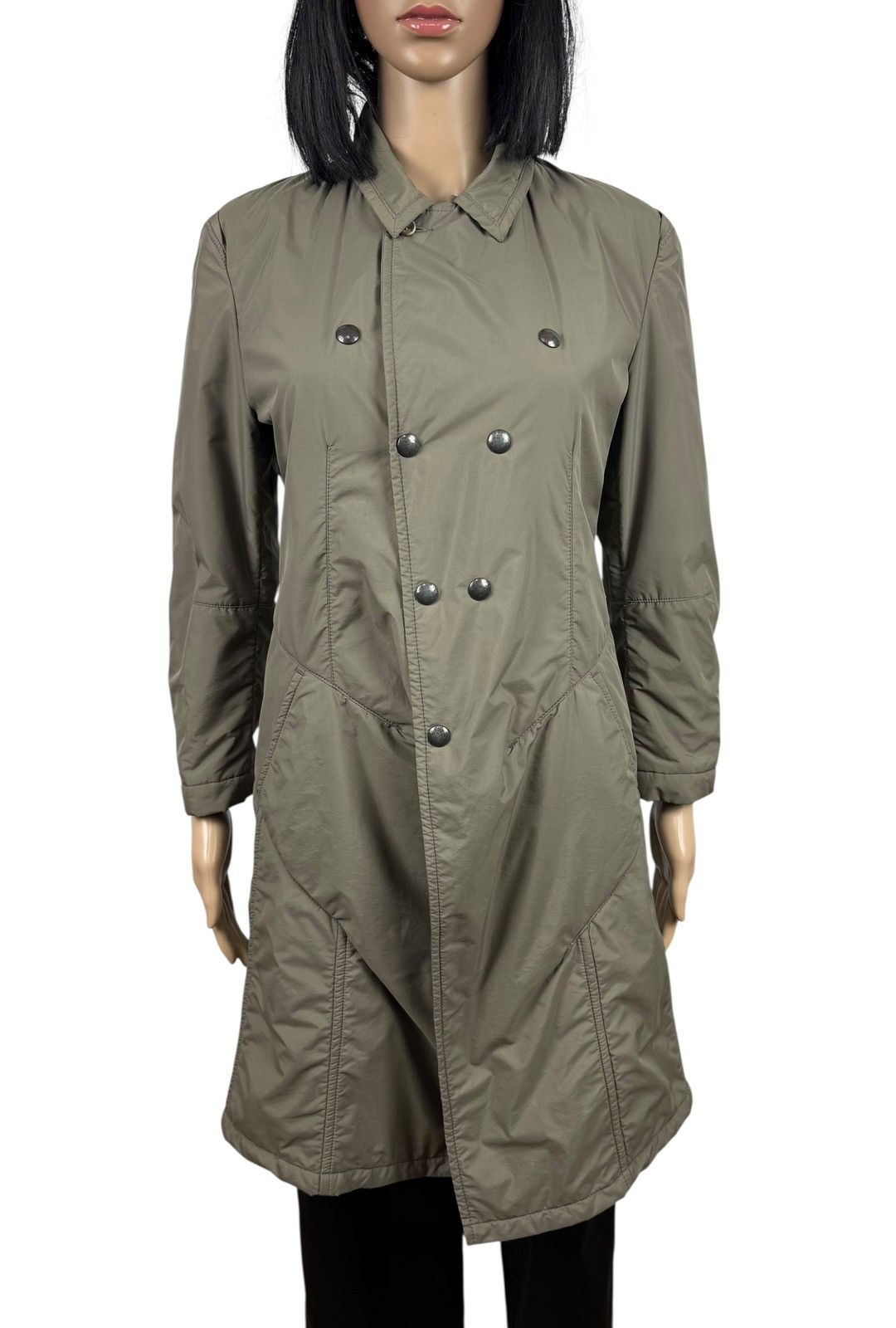 Marithe + Francois Girbaud Marithe Francois Girbaud Nylon Trench Coat Vintage size IT42 Size M / US 6-8 / IT 42-44 - 11 Thumbnail