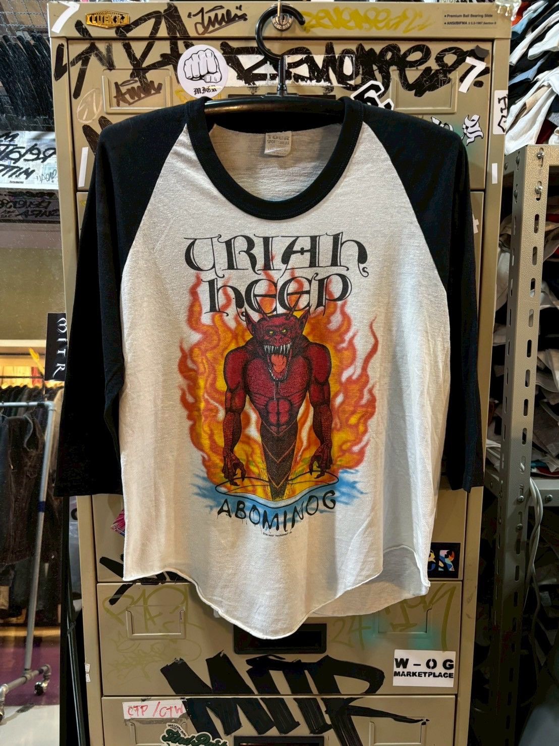 Band Tees Uriah Heep T-shirt 1982’s Size US L / EU 52-54 / 3 - 1 Thumbnail