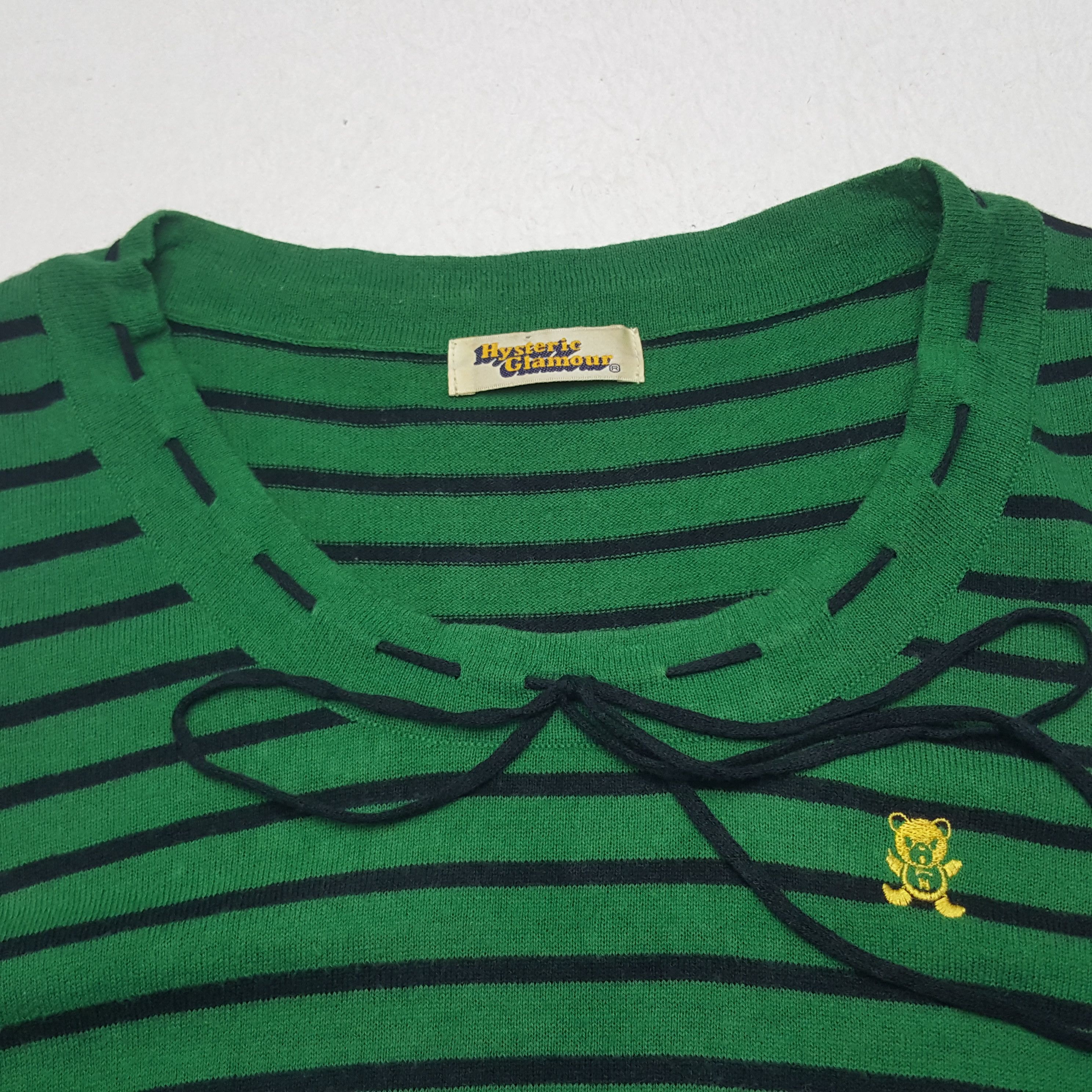 Hysteric Glamour × Vintage Vintage Hysteric Glamour Striped Knitwear Size S / US 4 / IT 40 - 4 Thumbnail
