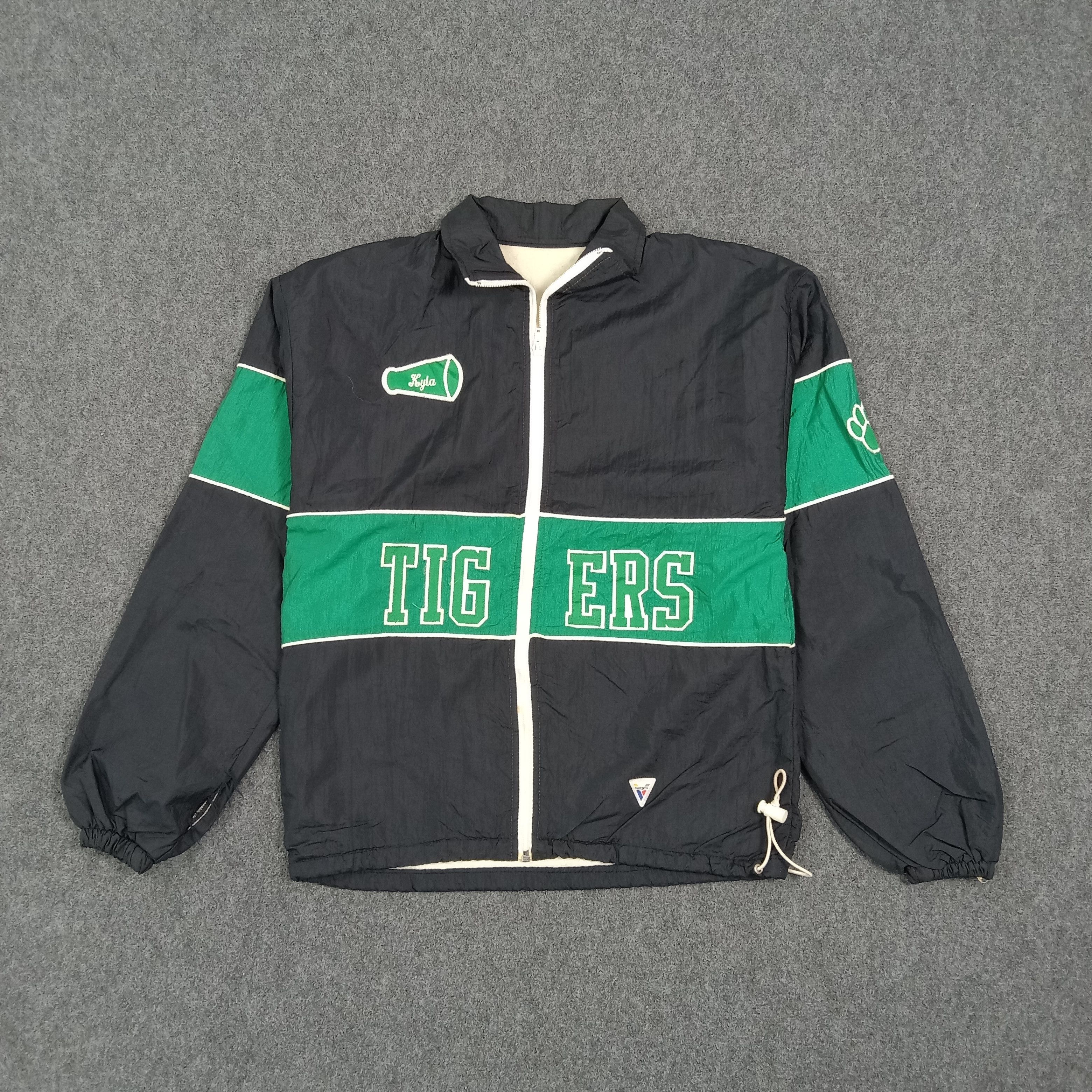 Vintage Varsity Spirit Kyla Tigers Zipper Jacket C270N12 Size US S / EU 44-46 / 1 - 1 Thumbnail