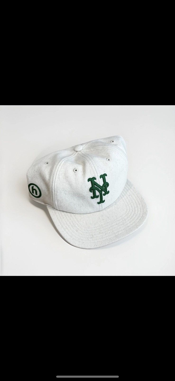 Hidden NY x NY Mets Snapback Hat (Cream) *BRAND NEW*