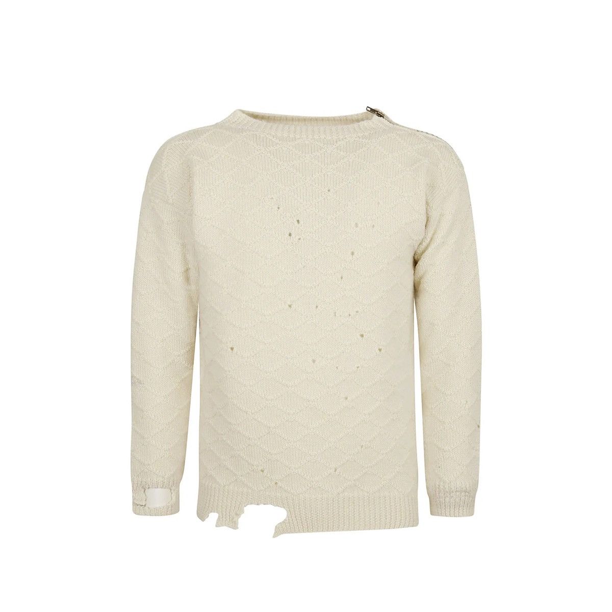 Maison Margiela Maison Margiela Knitted Wool Sweater Size S / US 4 / IT 40 - 1 Thumbnail