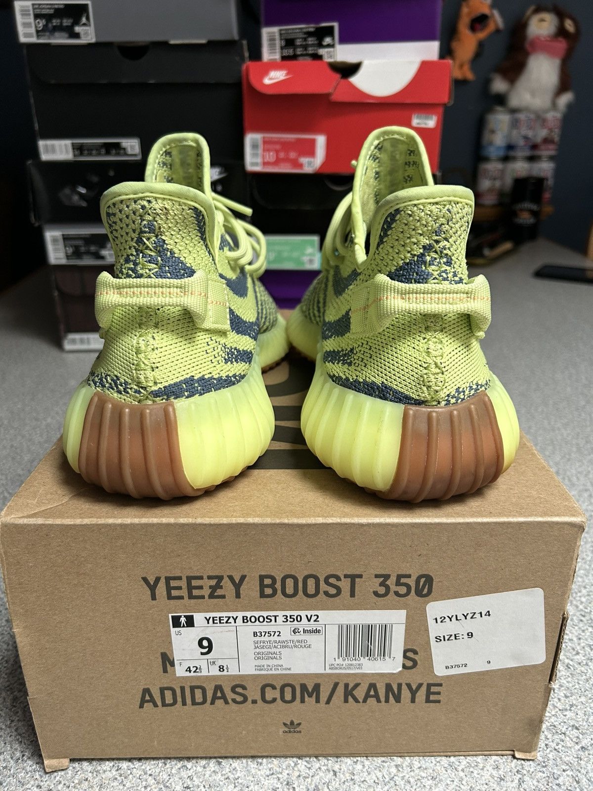 Adidas × Yeezy Yeezy 350 Semi Frozen Size US 9 / EU 42 - 4 Thumbnail