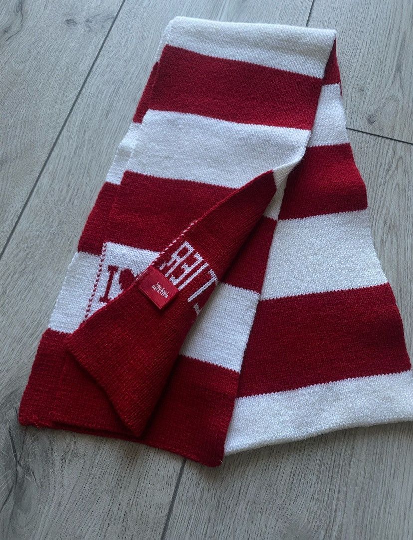 Jean Paul Gaultier Vintage JPG I ❤️ Gaultier Striped Scarf Y2K Os Size ONE SIZE - 2 Thumbnail