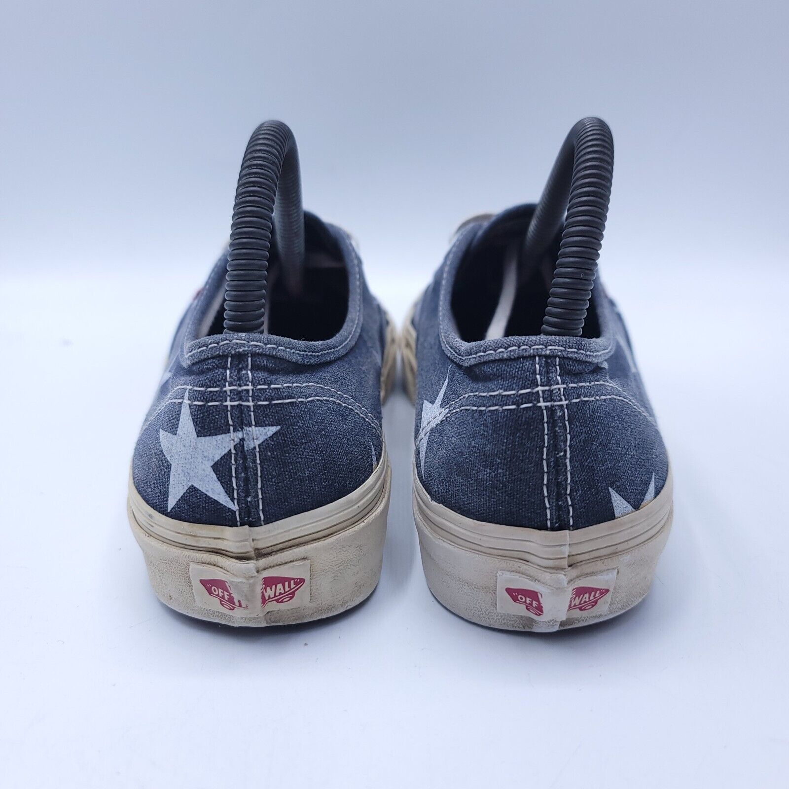 Vans Vans Off the Wall Shoe Women Size 7 Mens 5.5 TB9C Blue White Size US 7 / IT 37 - 3 Thumbnail