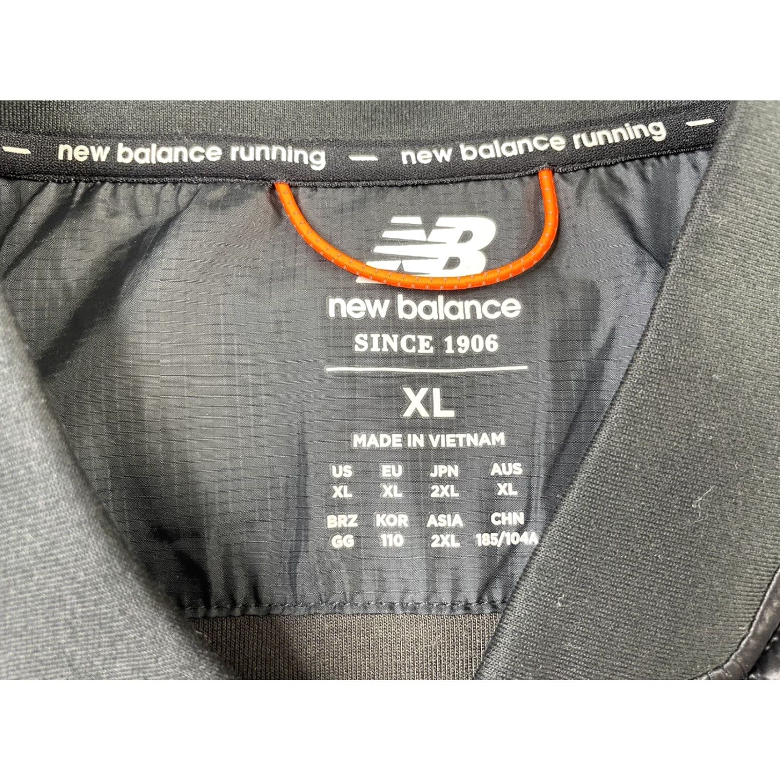 New Balance New Balance Mens Q Speed Heat Jacket Full Zip Running Black XL Size US XL / EU 56 / 4 - 2 Thumbnail