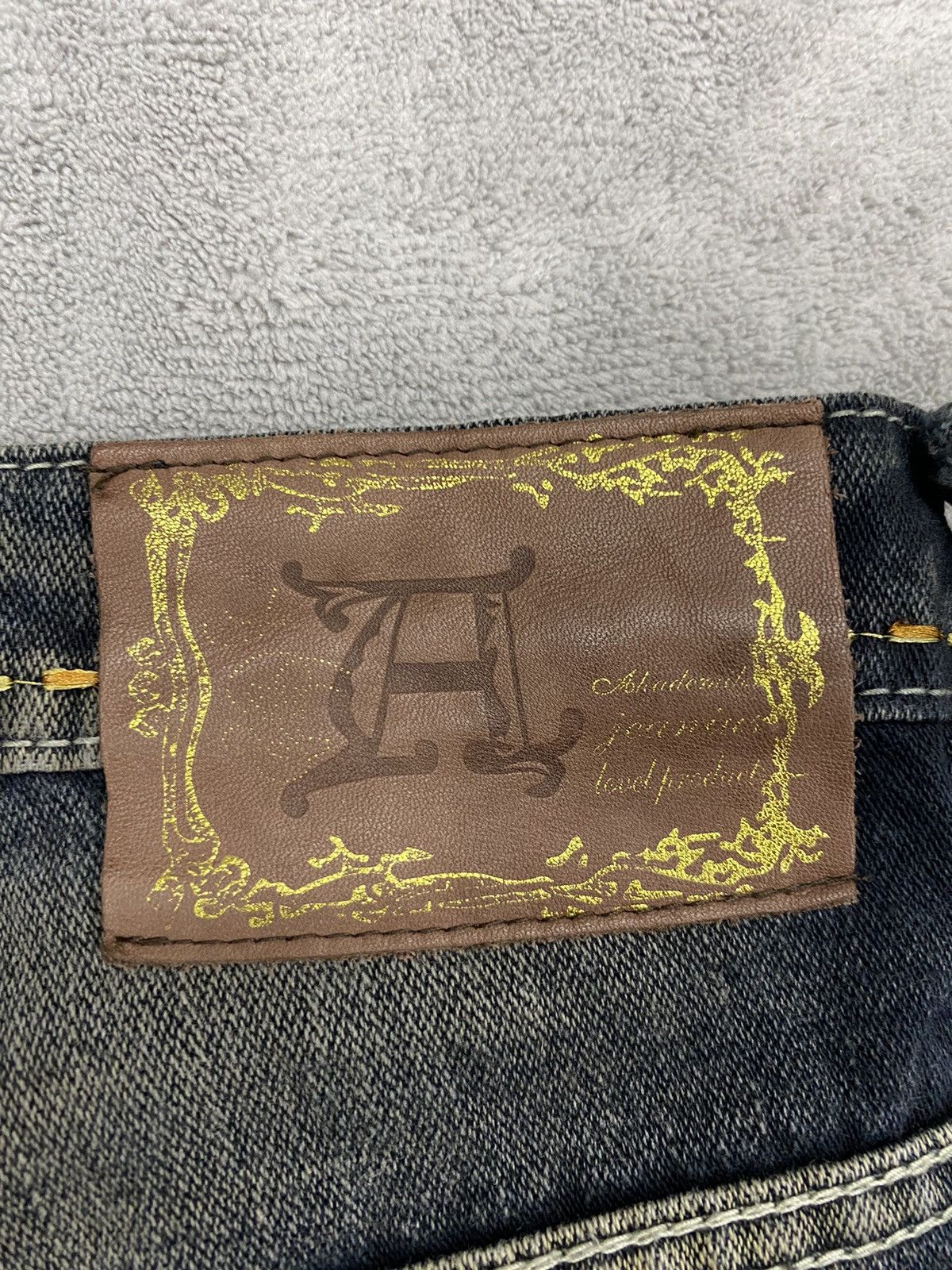 Akademiks Vintage Y2K Akedemiks Crazy Embroidered Baggy Jeans Size US 32 / EU 48 - 10 Thumbnail