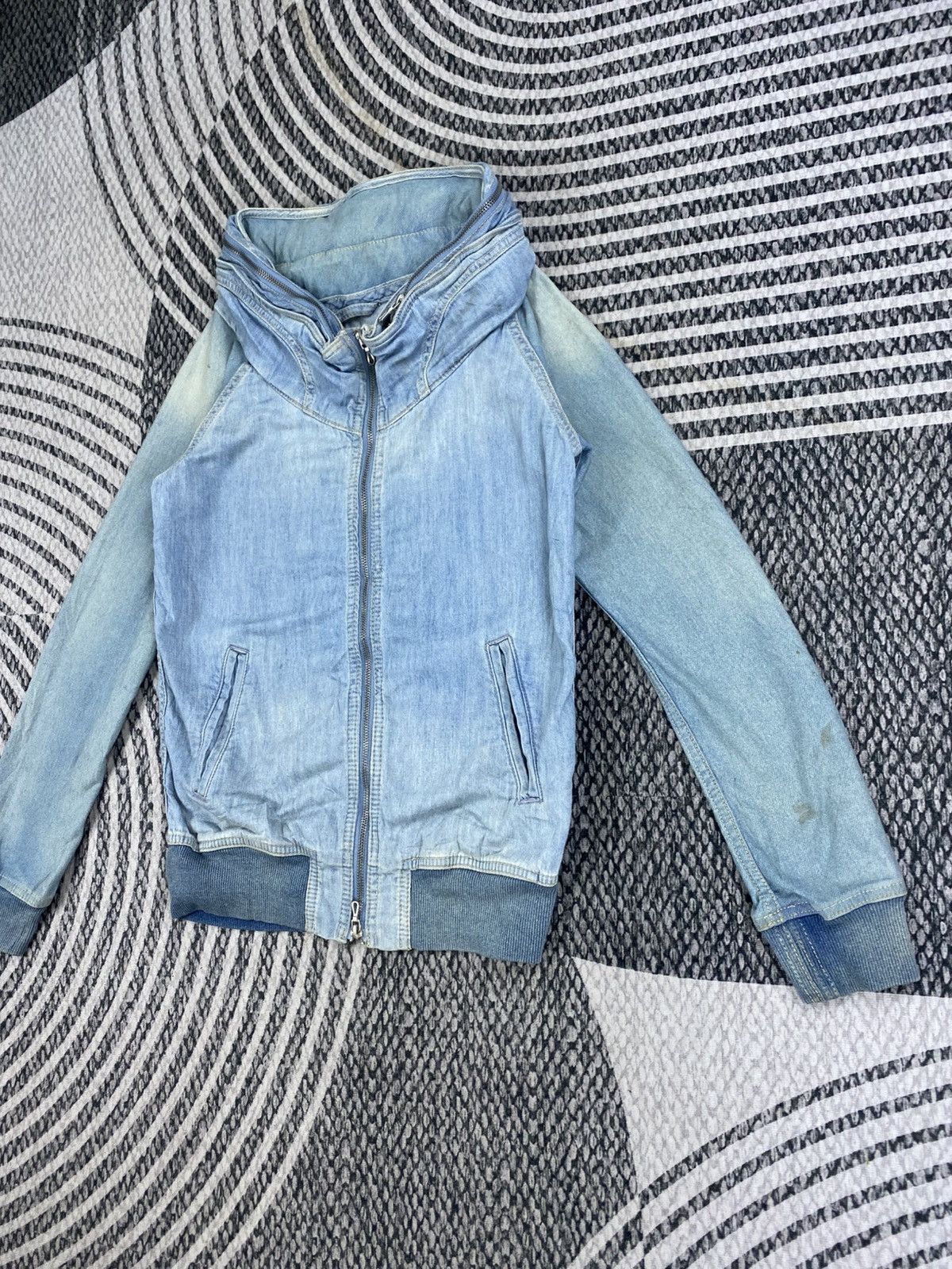GOA Genuine Vintage Goa Denim Hooded Bono Jacket Size US S / EU 44-46 / 1 - 4 Thumbnail