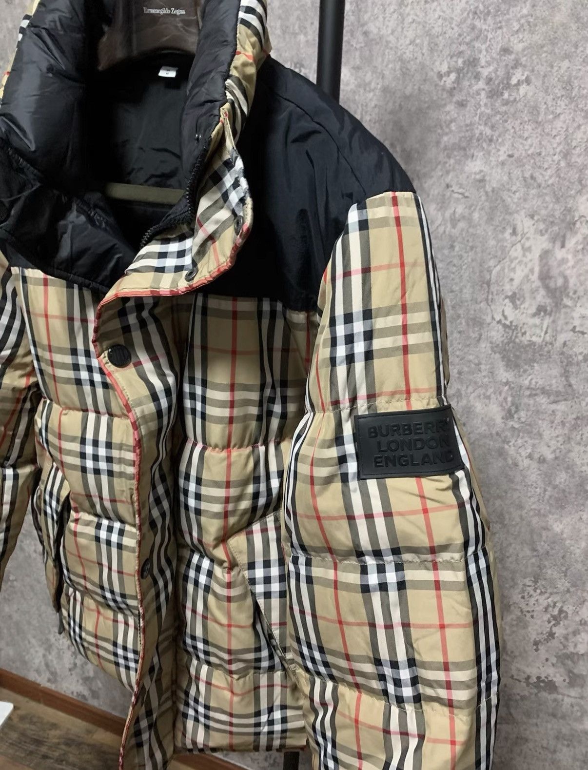 Burberry BURBERRY Reversible Check Down Jacket Size US M / EU 48-50 / 2 - 3 Thumbnail