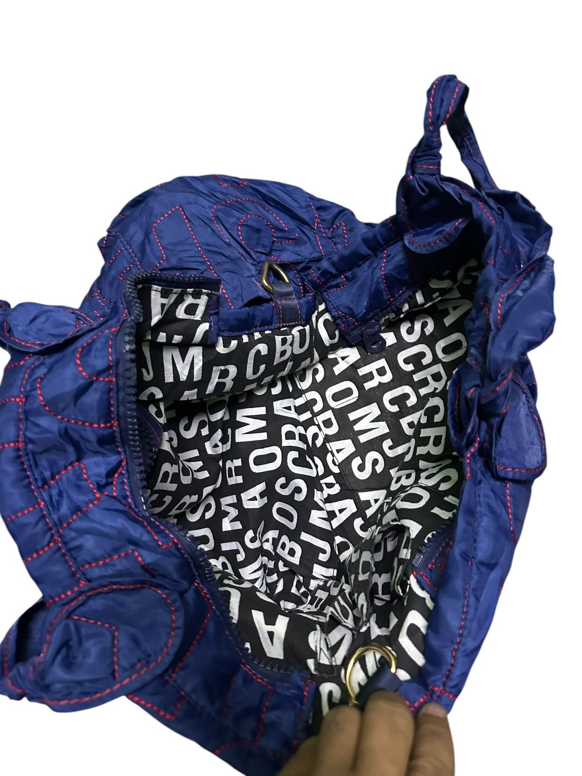 Marc Jacobs Marc jacobs nylon quilted tote bag purple Size ONE SIZE - 3 Thumbnail