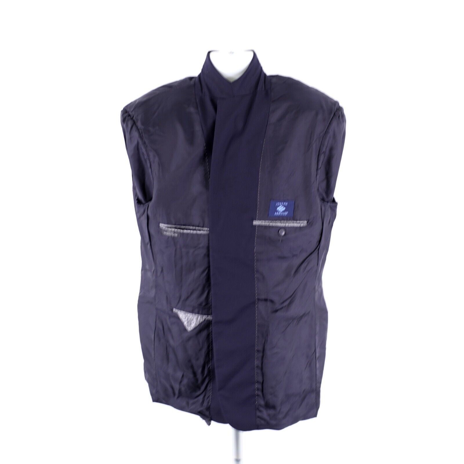 Joseph Abboud Joseph Abboud Blue Wool 2 Button Blazer 42L Or Slim 44L Size 42L - 11 Thumbnail