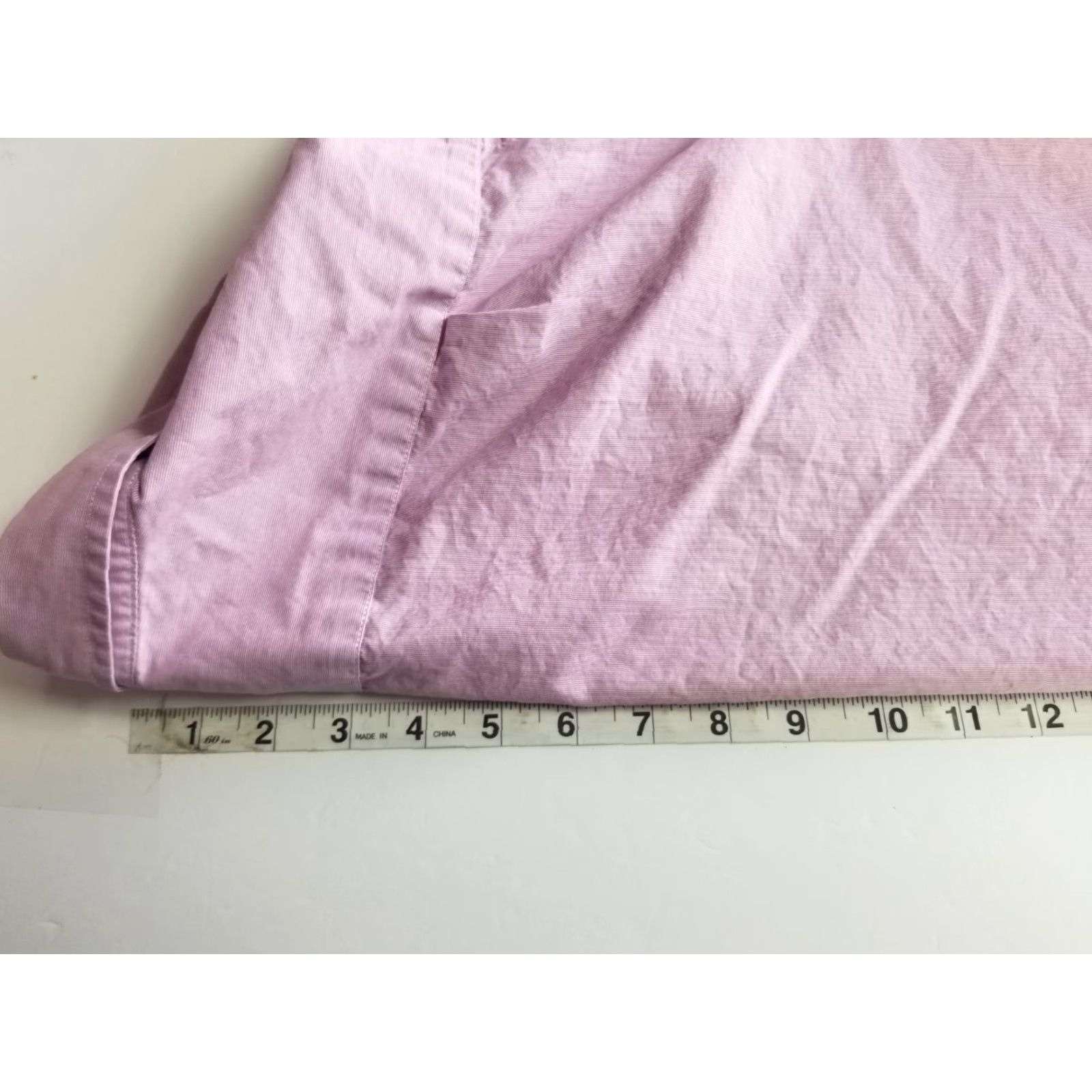 J.Crew J.Crew Shirt Mens Large Pink 2-ply Button-Down Collared Long Sleeve Button-Up 100% Cotton Striped Vintage No Size US L / EU 52-54 / 3 - 4 Thumbnail