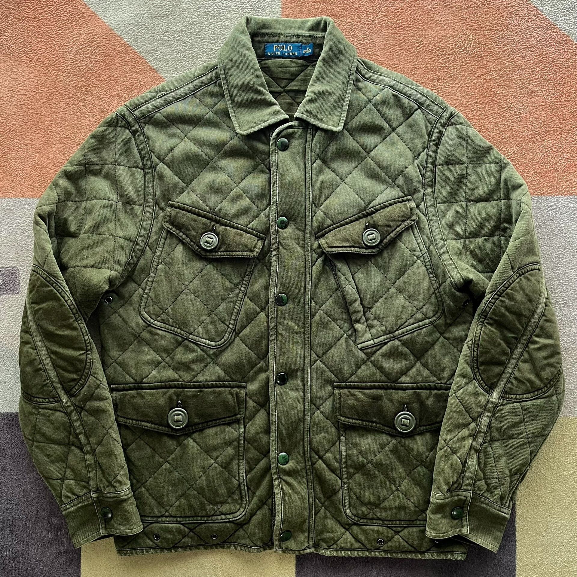 Polo Ralph Lauren Ralph Lauren Quilted Military Jacket Size US M / EU 48-50 / 2 - 1 Thumbnail
