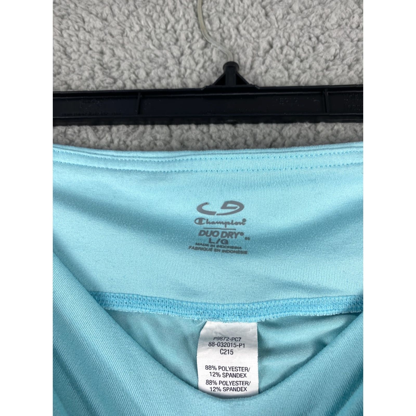 Champion Champion Leggings Women Cropped Turquoise Large 37-33 Activewear Elastic Waist Pockets Athletic Pants Women's Free Form Peculiar? Size 36" / US 14 / IT 50 - 4 Thumbnail