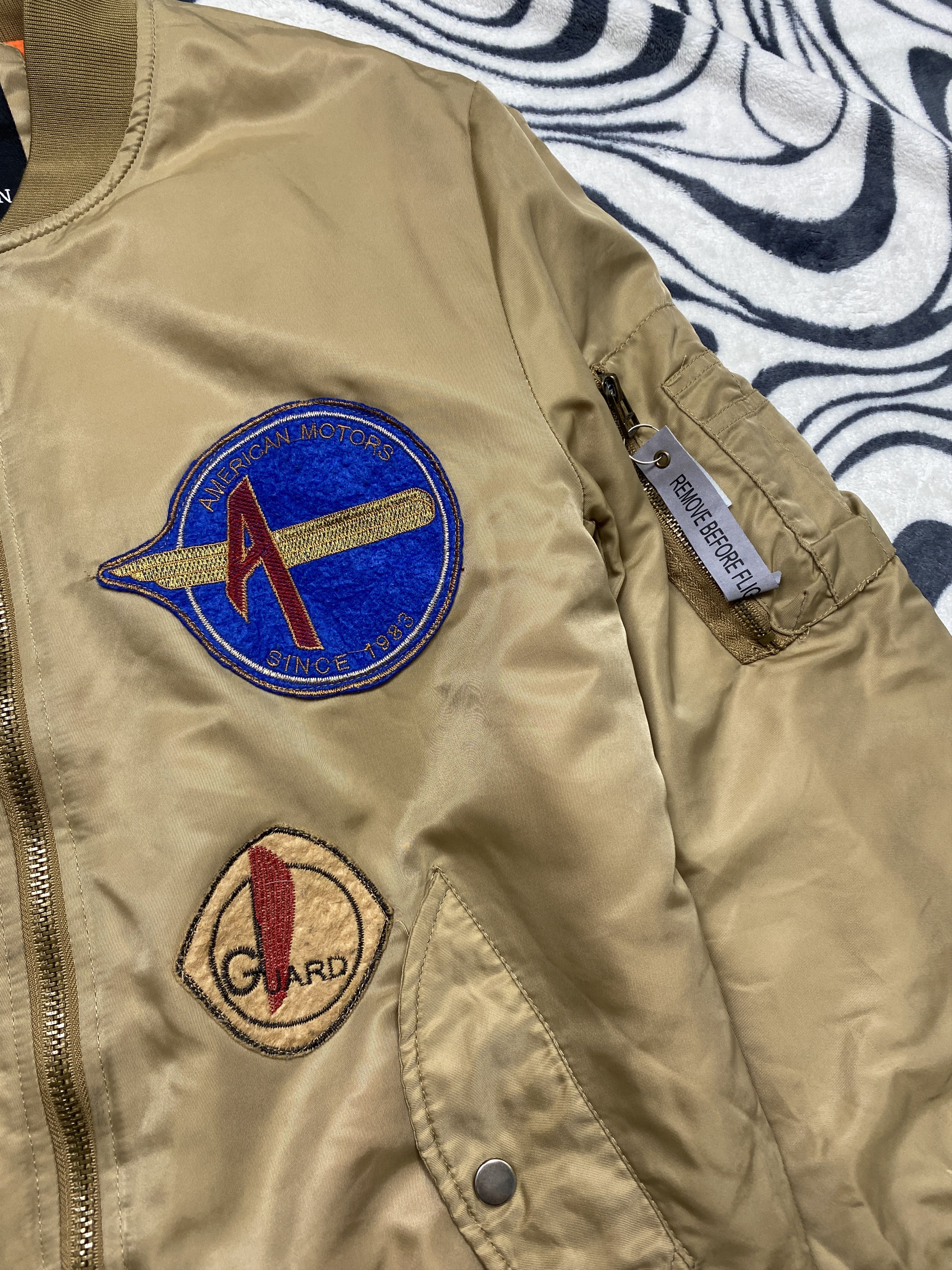 20471120 Avant Garde Mens Bomber Jacket Size US XL / EU 56 / 4 - 3 Thumbnail