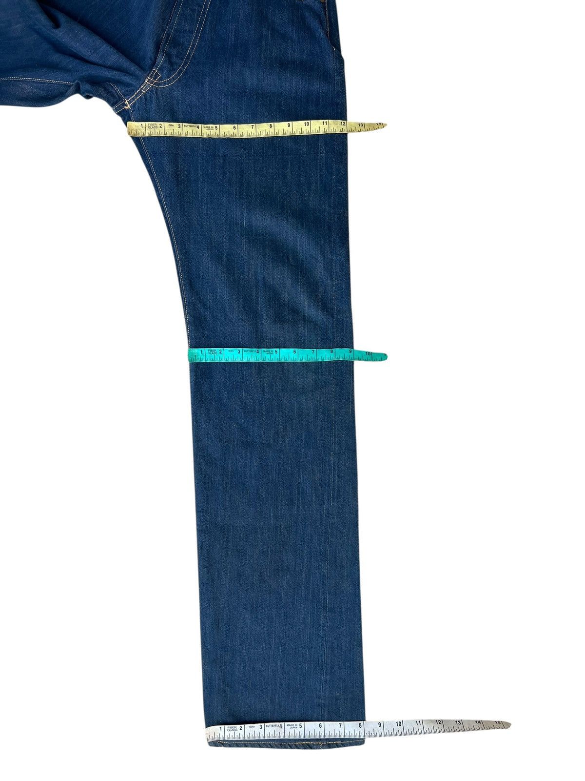 Full Count & Co. × Japanese Brand Vintage 90s Full Count Japan Redline Selvedge Denim Jeans Size US 30 / EU 46 - 5 Thumbnail