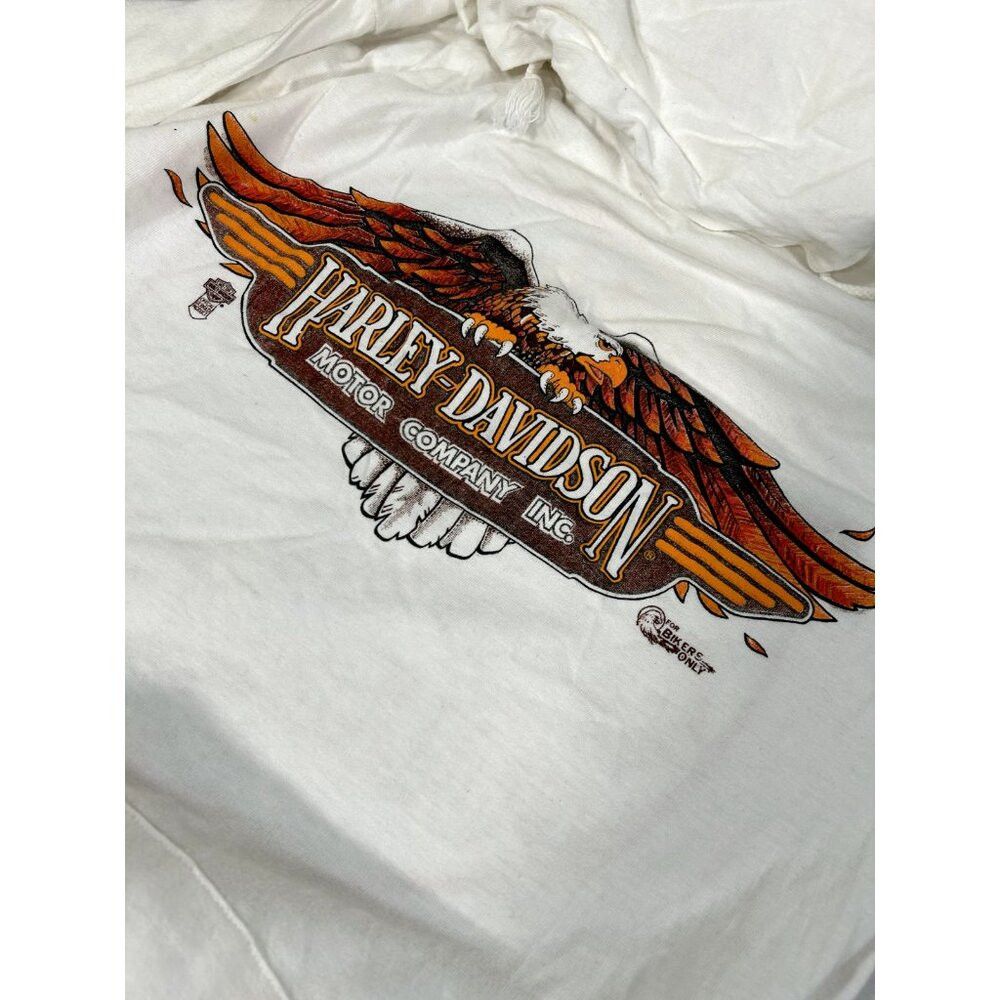 Harley Davidson Vintage 1985 Harley Davidson California Graphic Hooded Swea Size US L / EU 52-54 / 3 - 4 Thumbnail