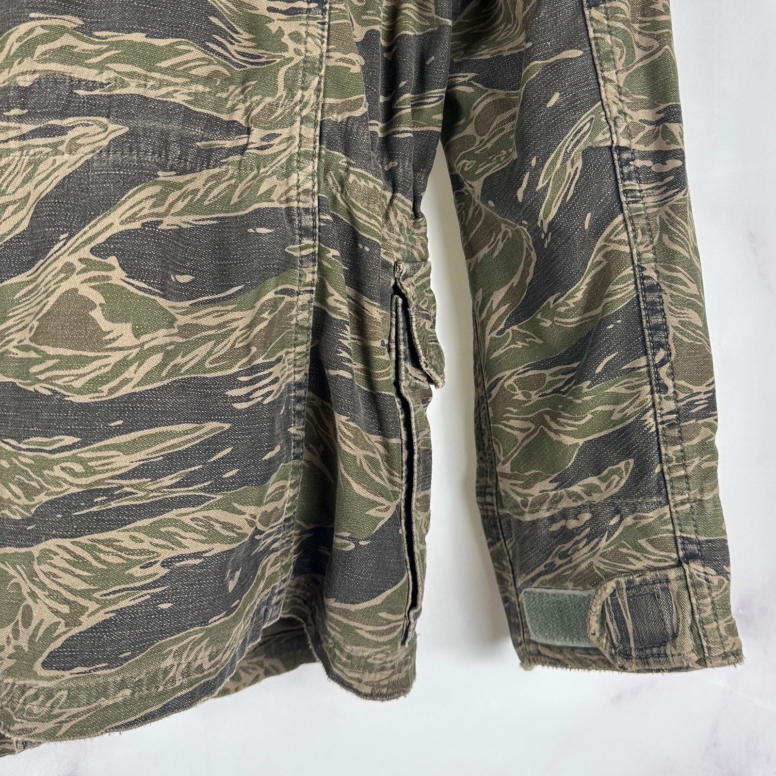 Hysteric Glamour Tiger Camo Studded Punk Field Jacket Size US S / EU 44-46 / 1 - 14 Thumbnail
