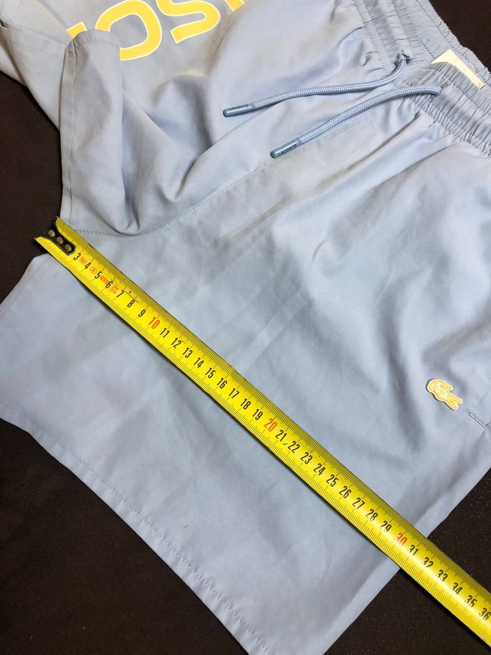 Lacoste Lacoste Shorts Embroidered Swimwear Crocodile Swim Trunks Size US 30 / EU 46 - 9 Thumbnail