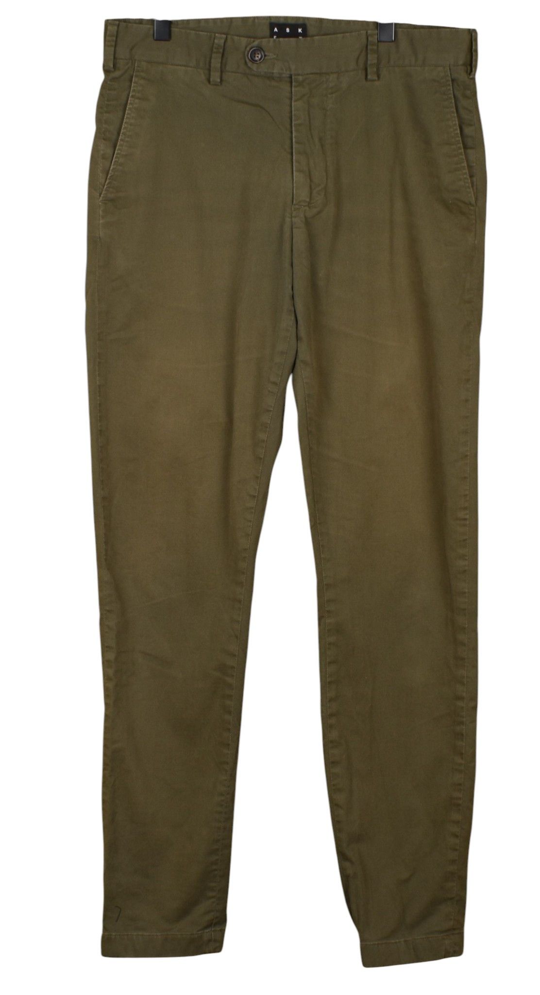 Asket ASKET Men Khaki Chino Pants Trousers Size 30/32 Regular Size US 30 / EU 46 - 1 Thumbnail