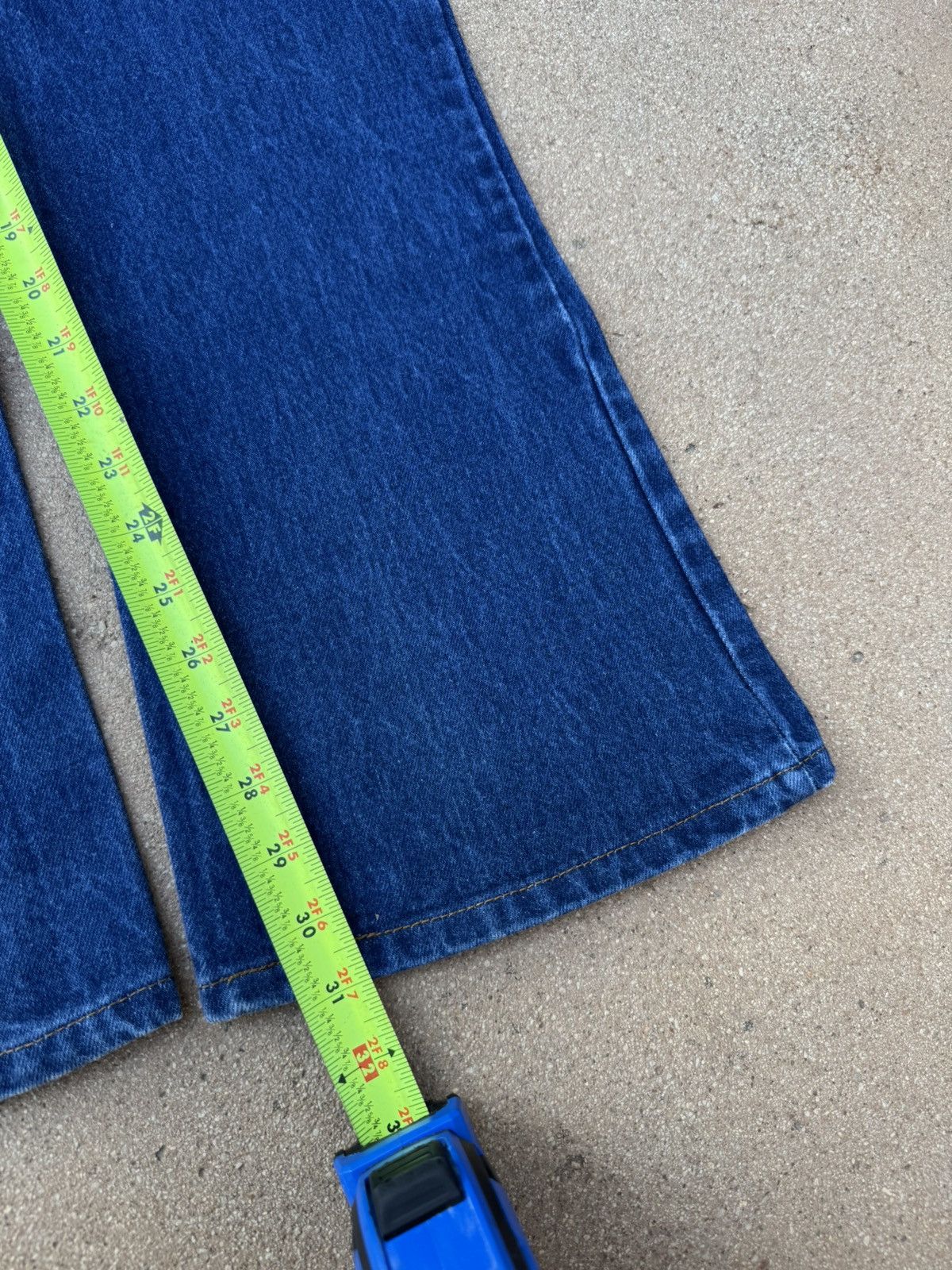 Levi's Vtg 80’s Levi’s 646 Orange Tab Bellbottom Flare Jeans 29x31 Size US 29 - 10 Thumbnail
