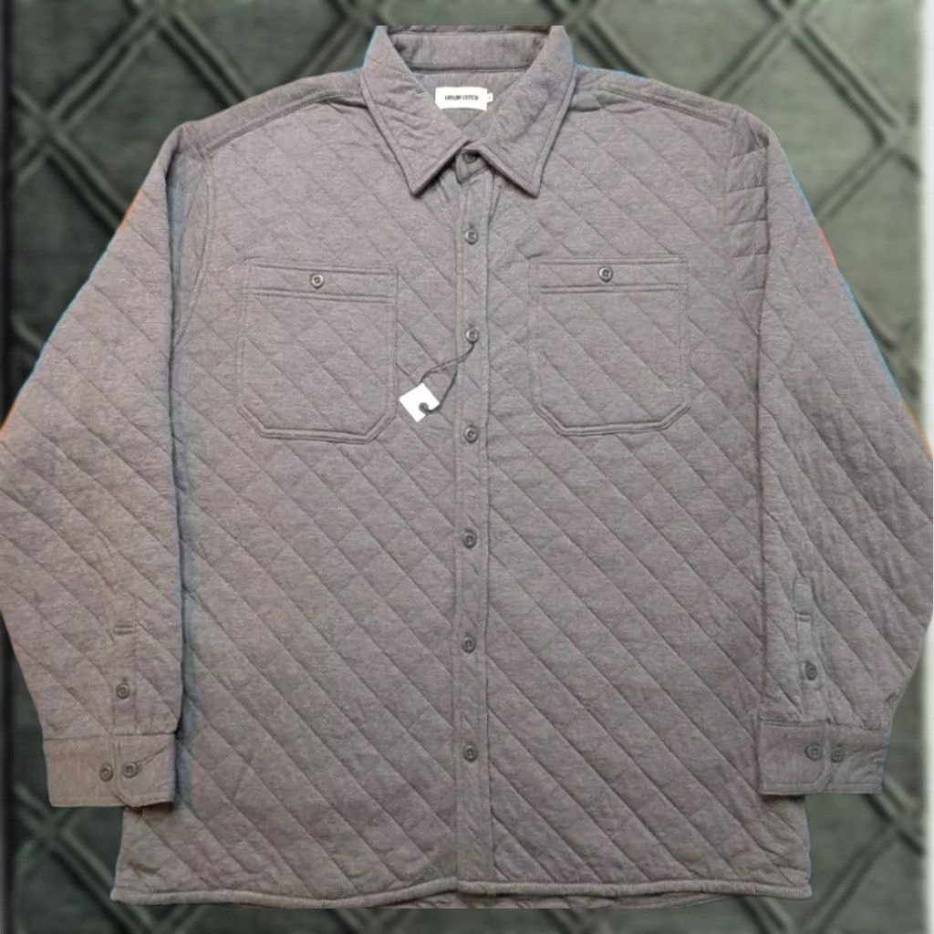 Taylor Stitch Taylor Stitch Chore Jacket Grey Shirt Shacket Quilted Pockets Jacket XL 46 Mens Size US XXL / EU 58 / 5 - 1 Thumbnail
