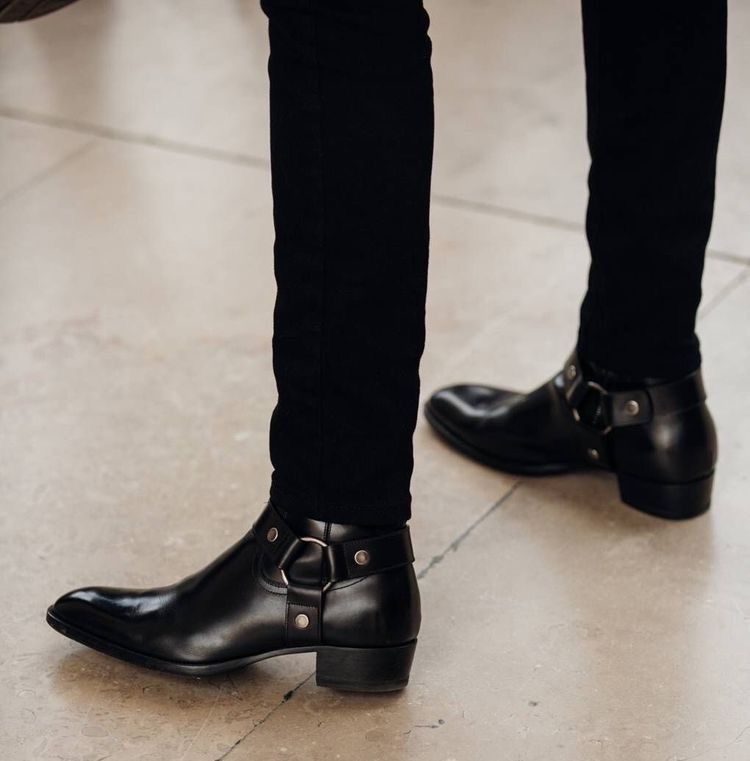 Vintage 2019 THE CALLBOY SUEDE HARNESS BOOTS Size US 6 / EU 39 - 3 Thumbnail
