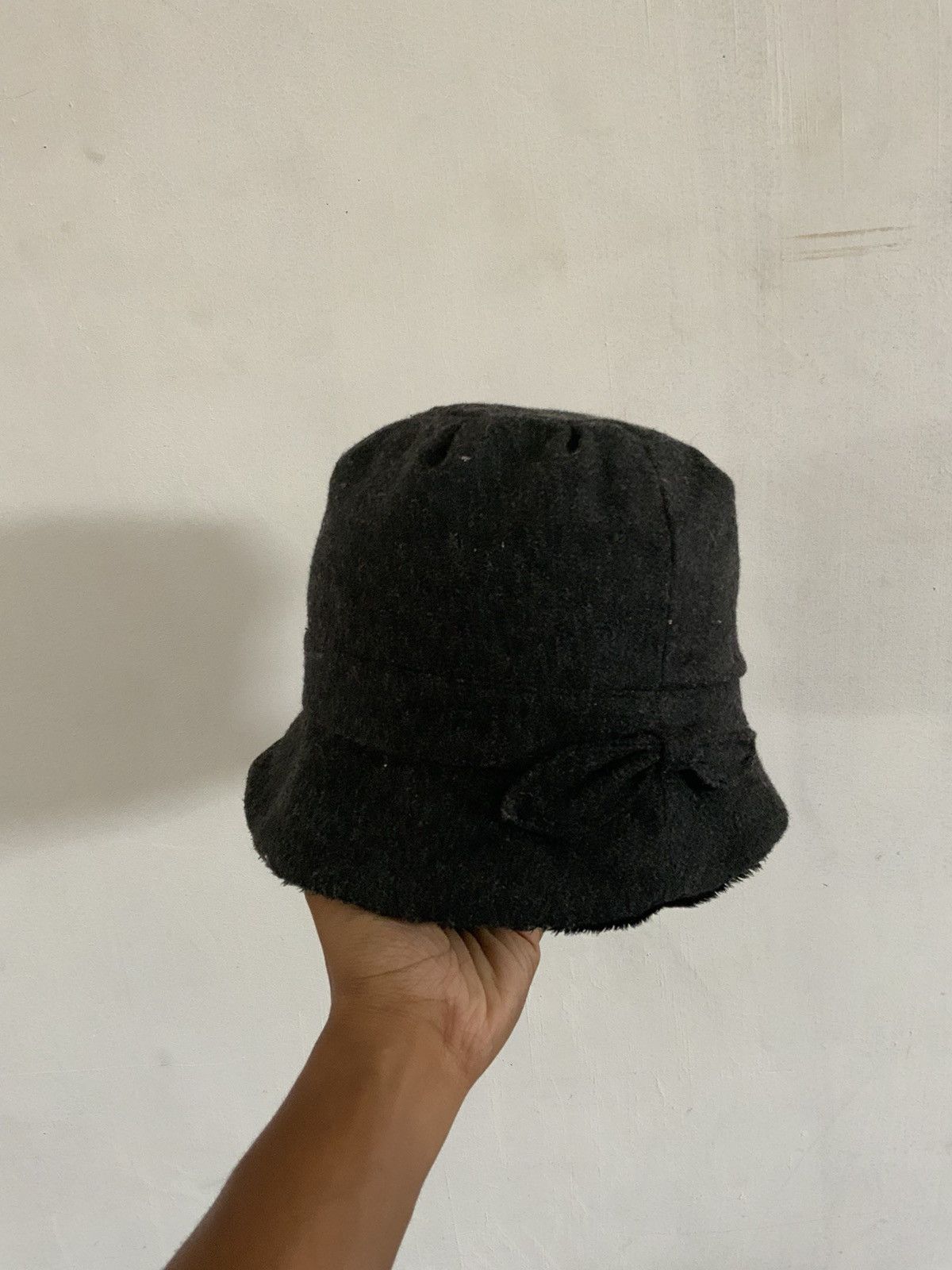 If Six Was Nine Mohair Fur Streetwear Outdoor Bucket Hat Cap Size ONE SIZE - 2 Thumbnail