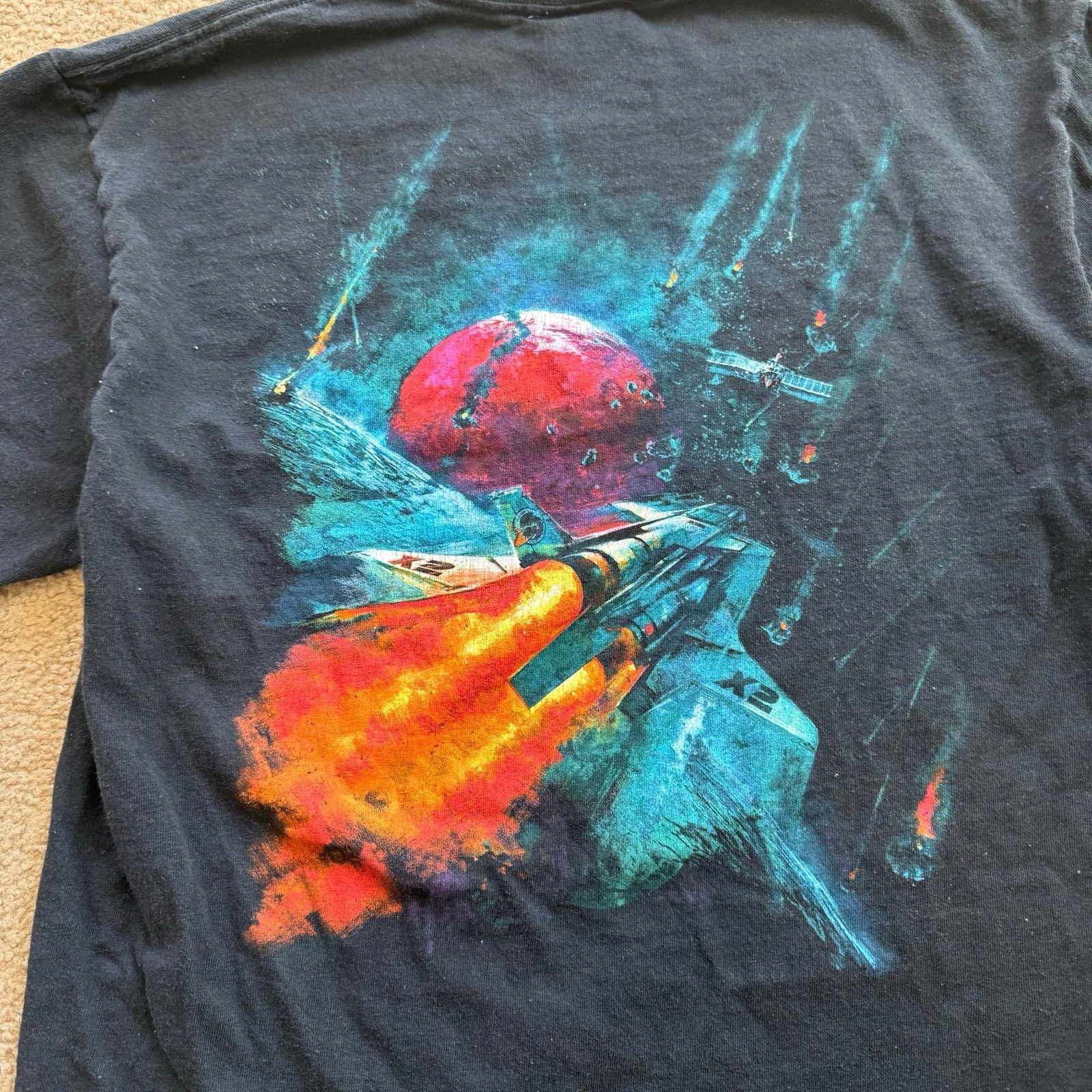 Disney Vintage Disney Epcot Mission Space Promo Tee Size US M / EU 48-50 / 2 - 2 Thumbnail