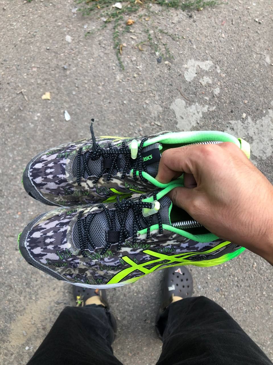 Asics Vintage Asics Gel-Hyper Tri Running Designer Sneakers Y2K Size US 8.5 / EU 41-42 - 9 Thumbnail