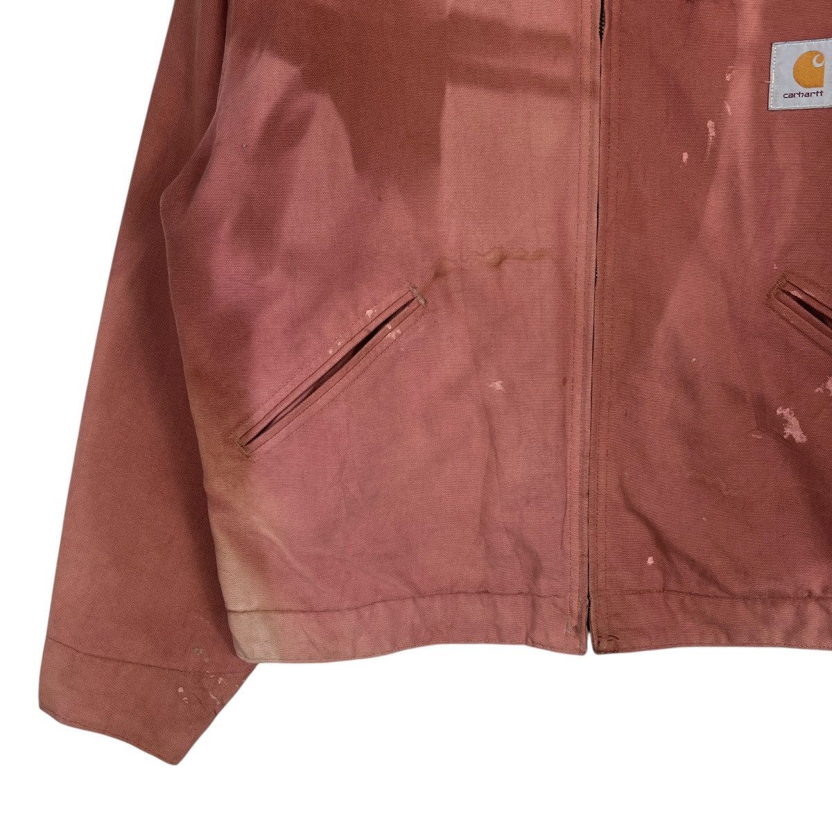 Carhartt 🔥 RARE VINTAGE CARHARTT DETROIT BLANKET DYED SUN FADED Size US L / EU 52-54 / 3 - 5 Thumbnail