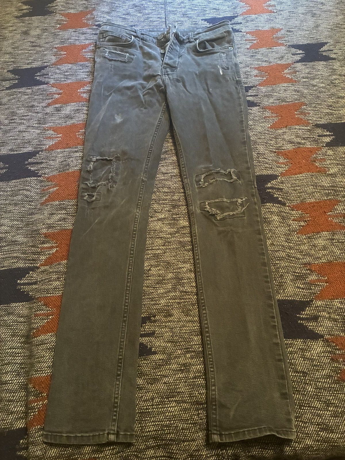 Ksubi Ksubi Distressed Jeans Size US 30 / EU 46 - 1 Thumbnail