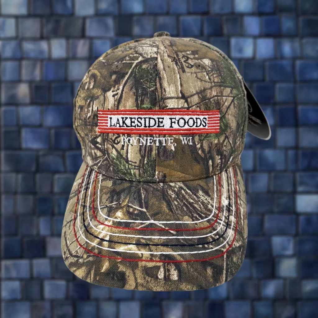 Port Authority Lakeside Foods Poynette WI Realtree Camo Strapback Hat Cap NEW Size ONE SIZE - 1 Thumbnail