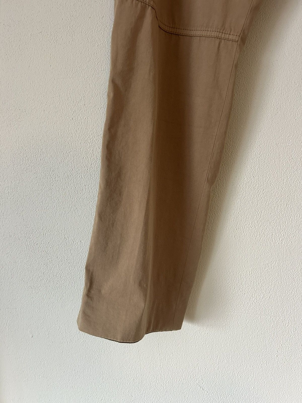 Brunello Cucinelli Brunello Cucinelli Beige Cotton Pants - Size 56 Size US 40 / EU 56 - 6 Thumbnail