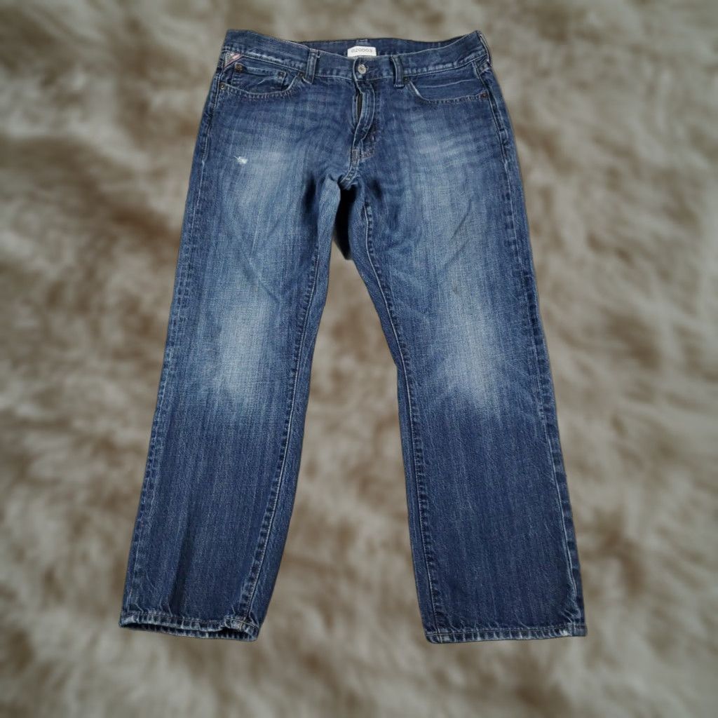 Ralph Lauren Denim Jeans Mens 36x30 Blue Straight Leg Cotton Pants