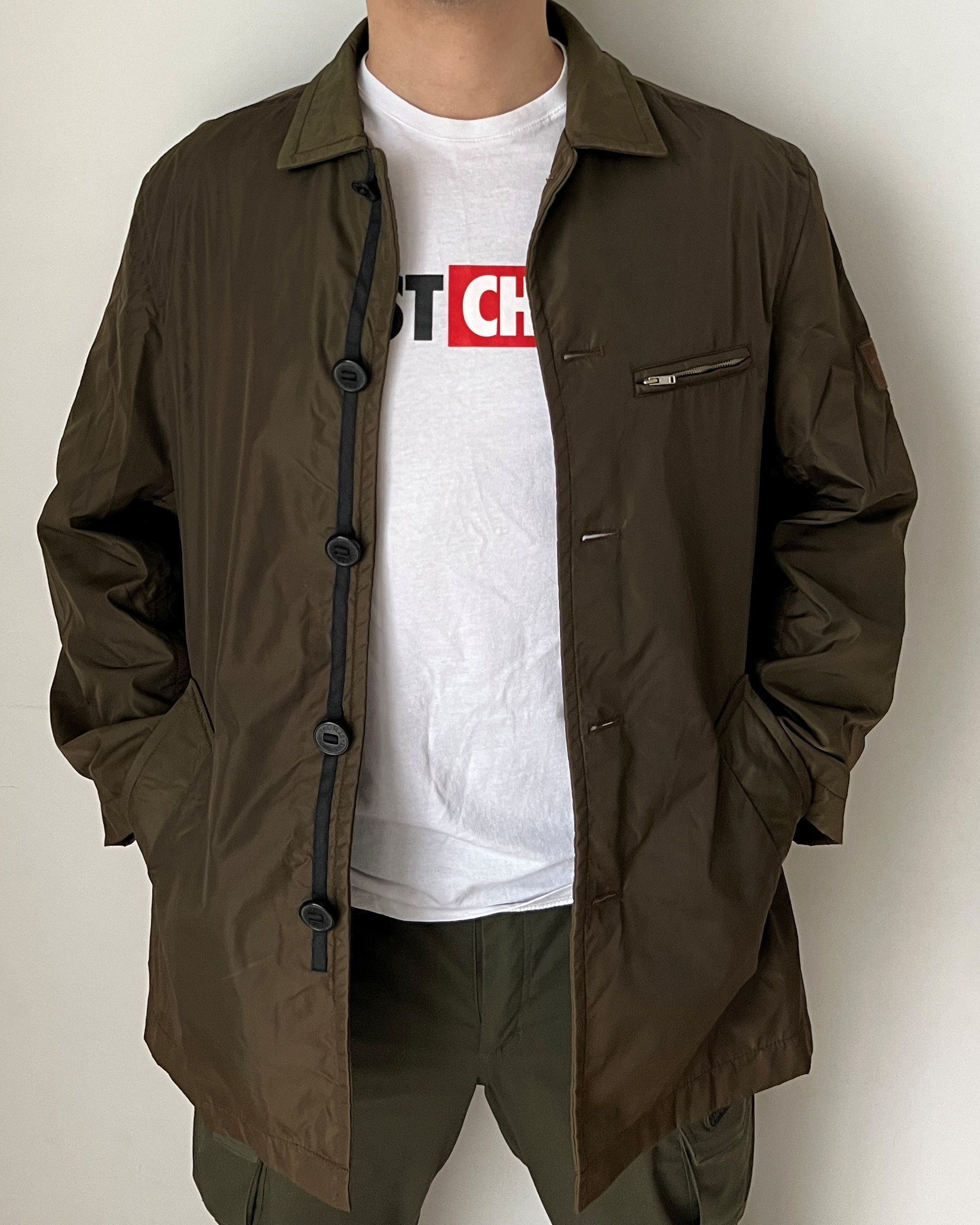 Burberry VINTAGE Y2K THOMAS BURBERRY NYLON CLASSIC JACKET Size US M / EU 48-50 / 2 - 5 Thumbnail