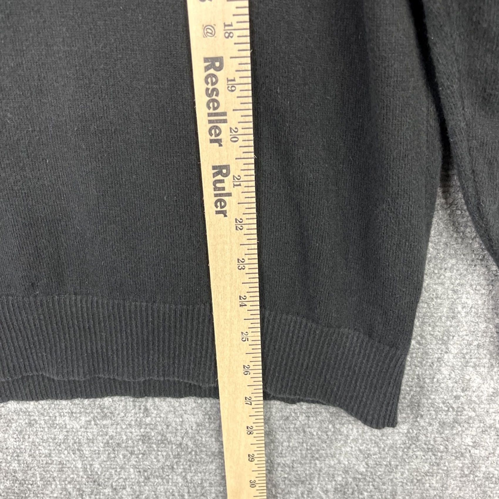 Vintage Macade Golf Sweater Mens Large Black 1/4 Zip Up Performance Pullover Golfing Sweater Size US L / EU 52-54 / 3 - 5 Thumbnail