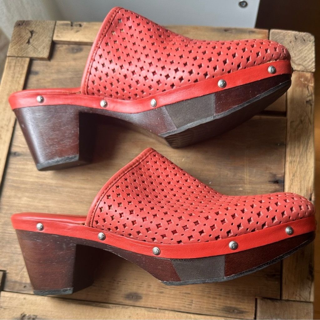 Rockport Rockport Adiprene Adidas Coral Leather Clogs Size US 8 / IT 38 - 2 Thumbnail