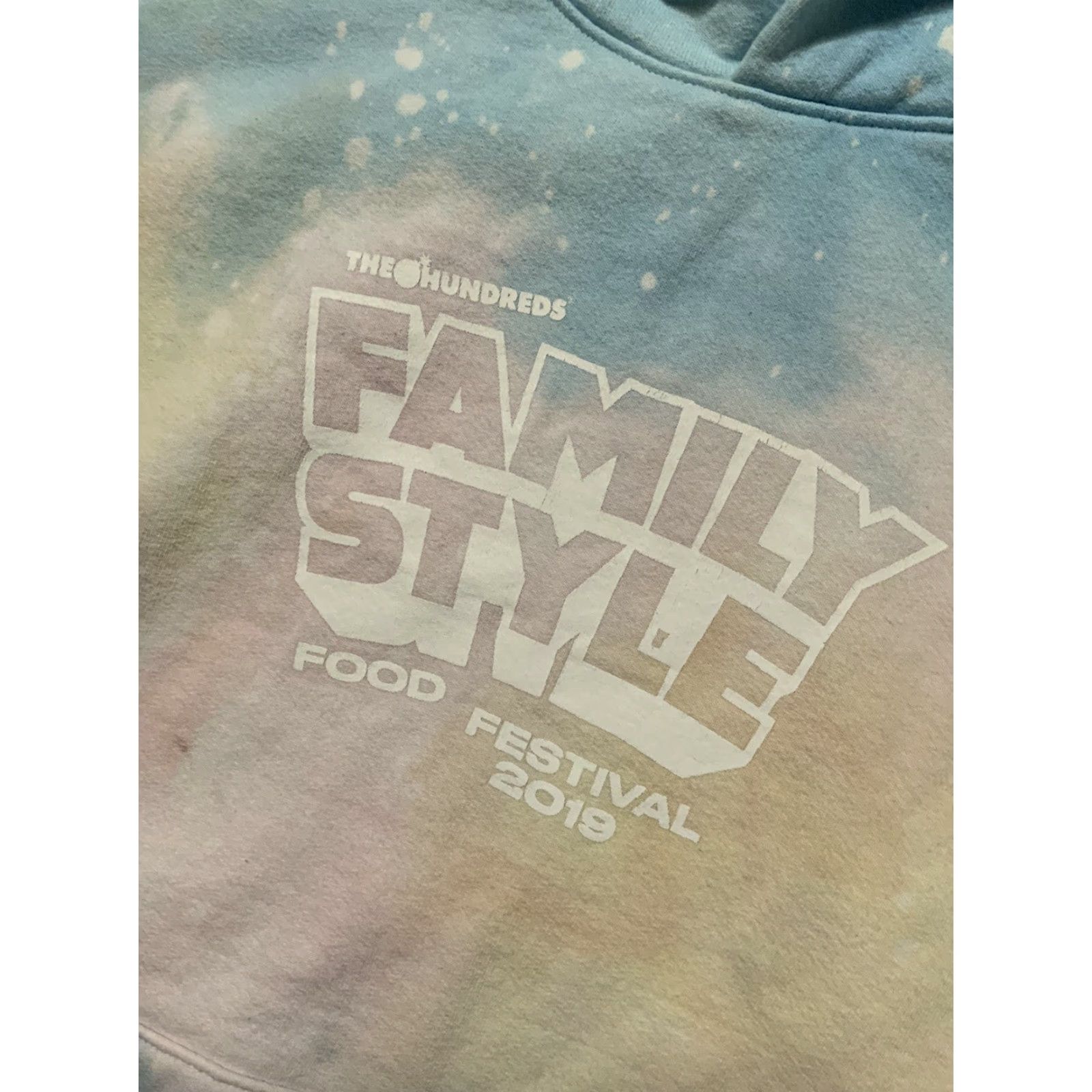 The Hundreds VINTAGE The Hundreds Family Style Food Festival Tie Dye Heavyweight Pullover Hoodie XL Size US XL / EU 56 / 4 - 5 Thumbnail