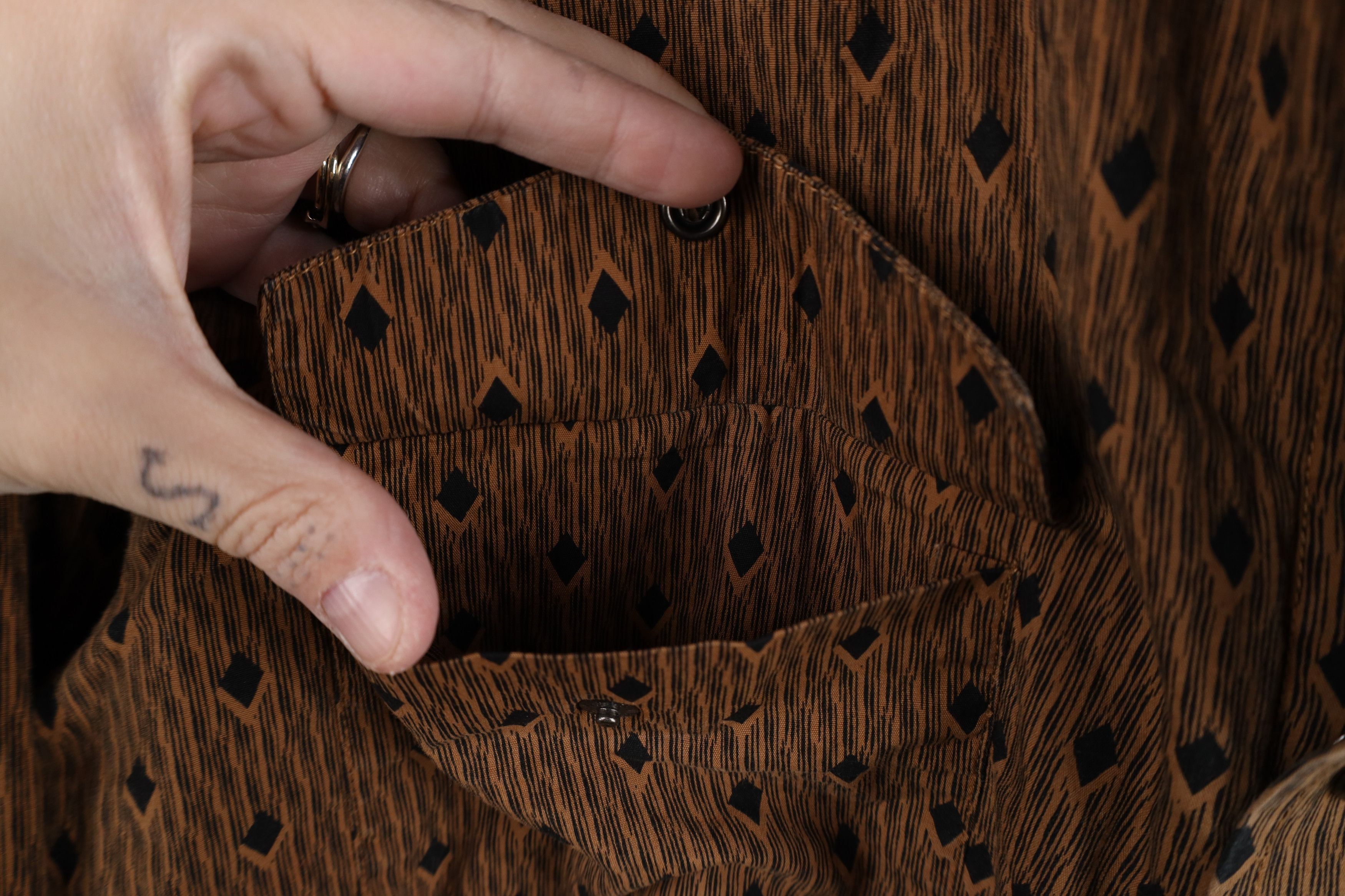 Vintage Vintage 90s Streetwear Western Cowboy Snap Button Shirt Size US L / EU 52-54 / 3 - 8 Thumbnail
