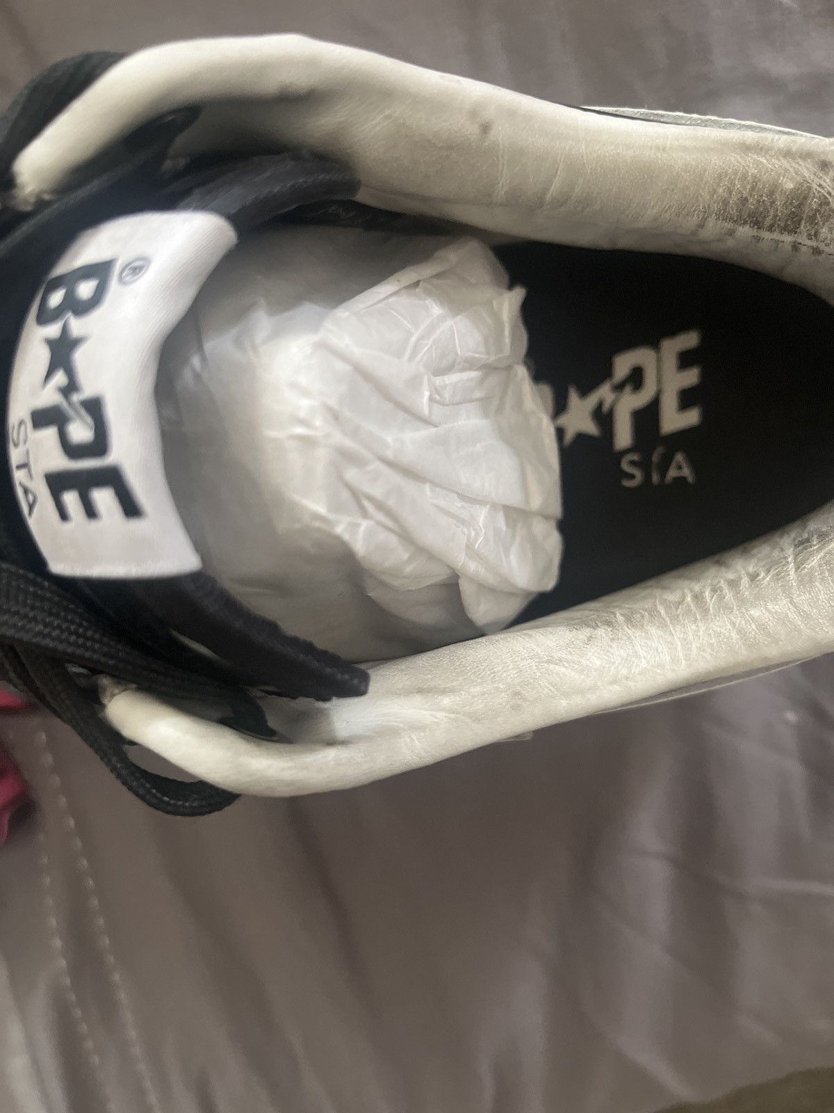 Bape PATENT BLACK #2 Size US 12 / EU 45 - 9 Thumbnail