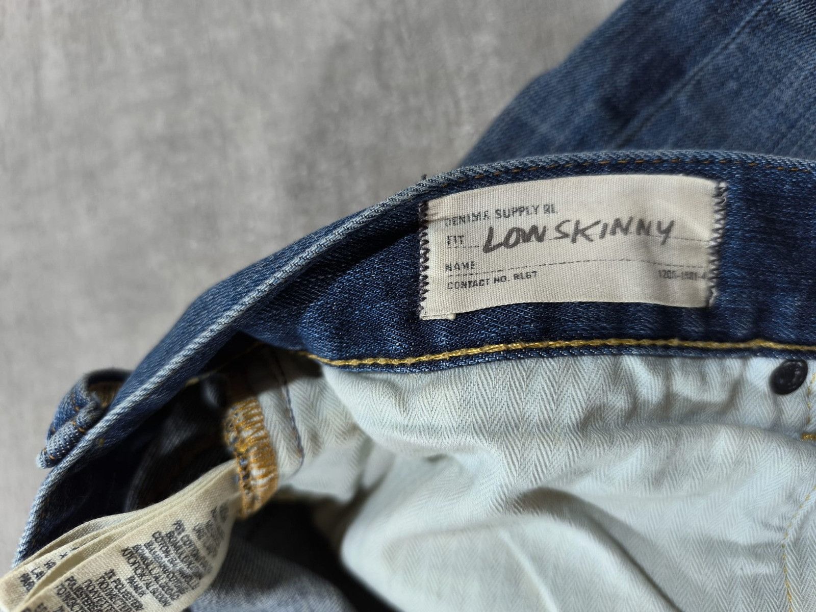 Denim & Supply Ralph Lauren denim & supply slim straight rrl ralph lauren jeans usa Size US 34 / EU 50 - 12 Thumbnail
