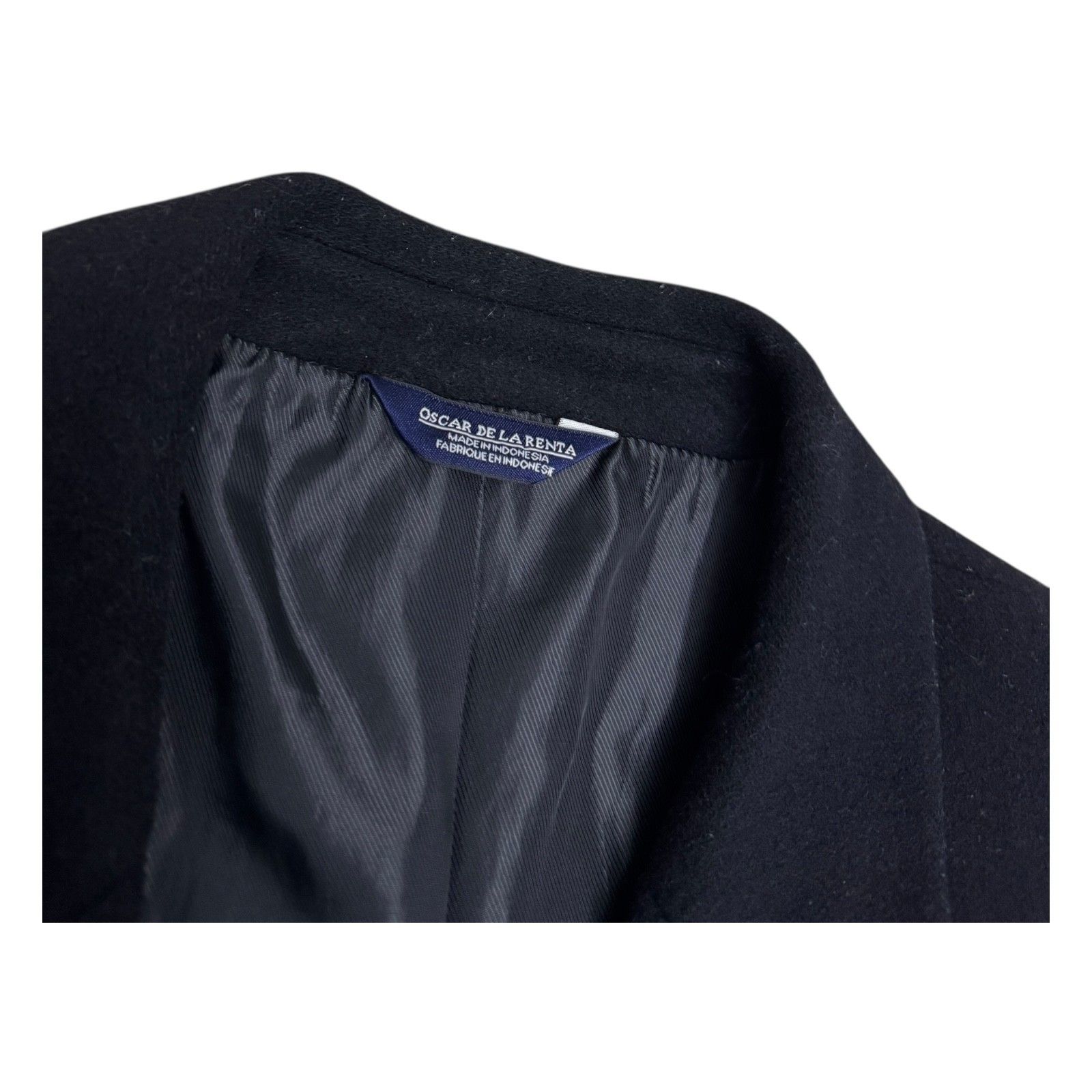 Oscar De La Renta OSCAR DE LA RENTA Vintage Luxury WOOL CASHMERE Pea Coat 44S Size US XL / EU 56 / 4 - 3 Thumbnail